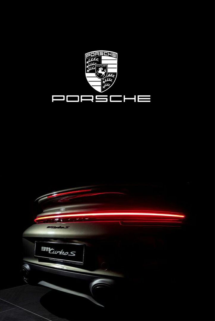 Porsche side view